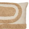 COUSSIN COTON TUFTE POPPY LIN 50X50CM
