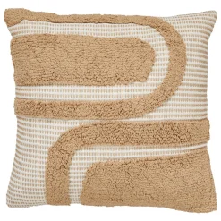 COUSSIN COTON TUFTE POPPY LIN 50X50CM