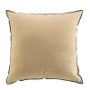 COUSSIN DEHOUSSABLE 50X50CM COTON UNI MISTRALINE LIN