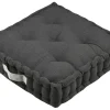 COUSSIN DE SOL RILAX GRIS PERLE 60X60X10CM