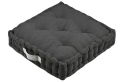 COUSSIN DE SOL RILAX GRIS PERLE 60X60X10CM