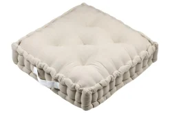 COUSSIN DE SOL RILAX LIN ECRU 60X60X10CM