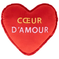 COUSSIN FORME COEUR AMOUR H.40CM