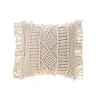 COUSSIN FRANGES 40X40CM MACRAME MACRALINA