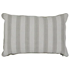 COUSSIN GROOVE RAYE VERT 38X58CM