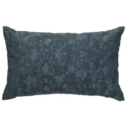 COUSSIN JACQUARD WASH LITTLE COTTAGE BLEU 30X50CM