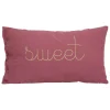 COUSSIN LILI VIEUX ROSE 30X50CM