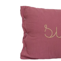 COUSSIN LILI VIEUX ROSE 30X50CM