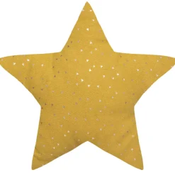 COUSSIN OYA ETOILE OCRE