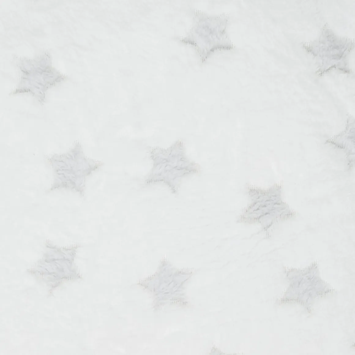 COUSSIN PHOSPHORESCENT ETOILE BLANC 40X40CM