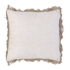 COUSSIN RAPHIA NATUREL DEHOUSSABLE 40X40CM