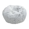 COUSSIN ROND APAISANT 55X25CM FLUFFY BLANC CHINE
