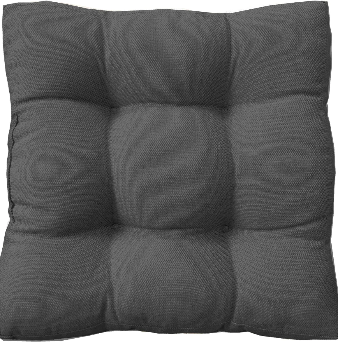 COUSSIN SOL HAWAI 60X60X12CM CARBONE