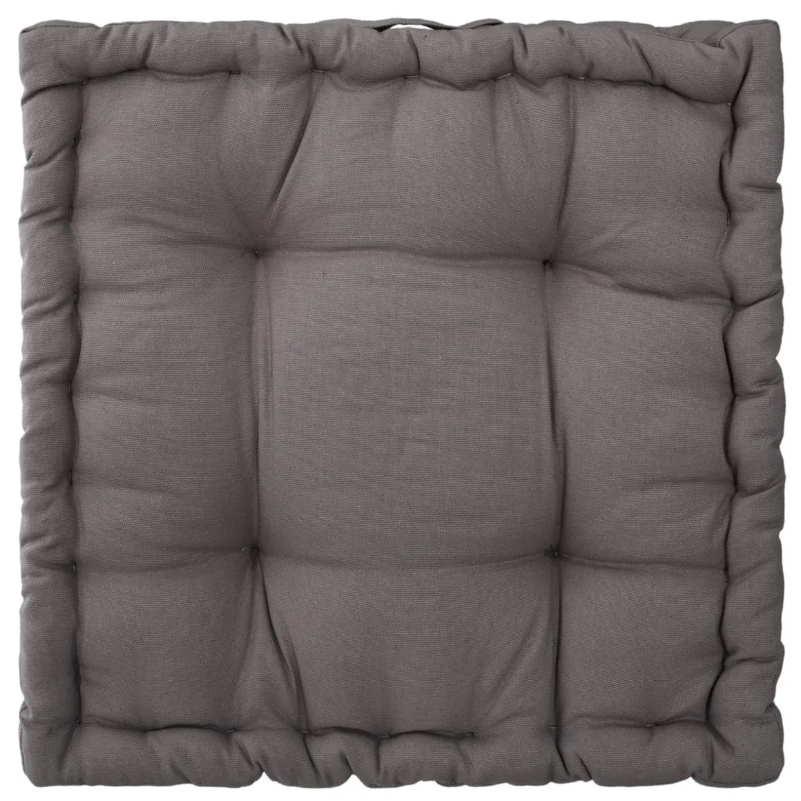 COUSSIN SOL OTTO GRIS 40X40X8CM