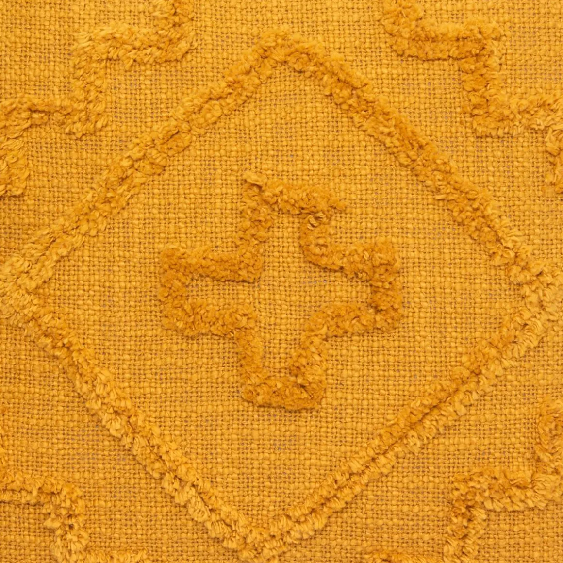 COUSSIN TUFTE INCA OCRE 40X40CM