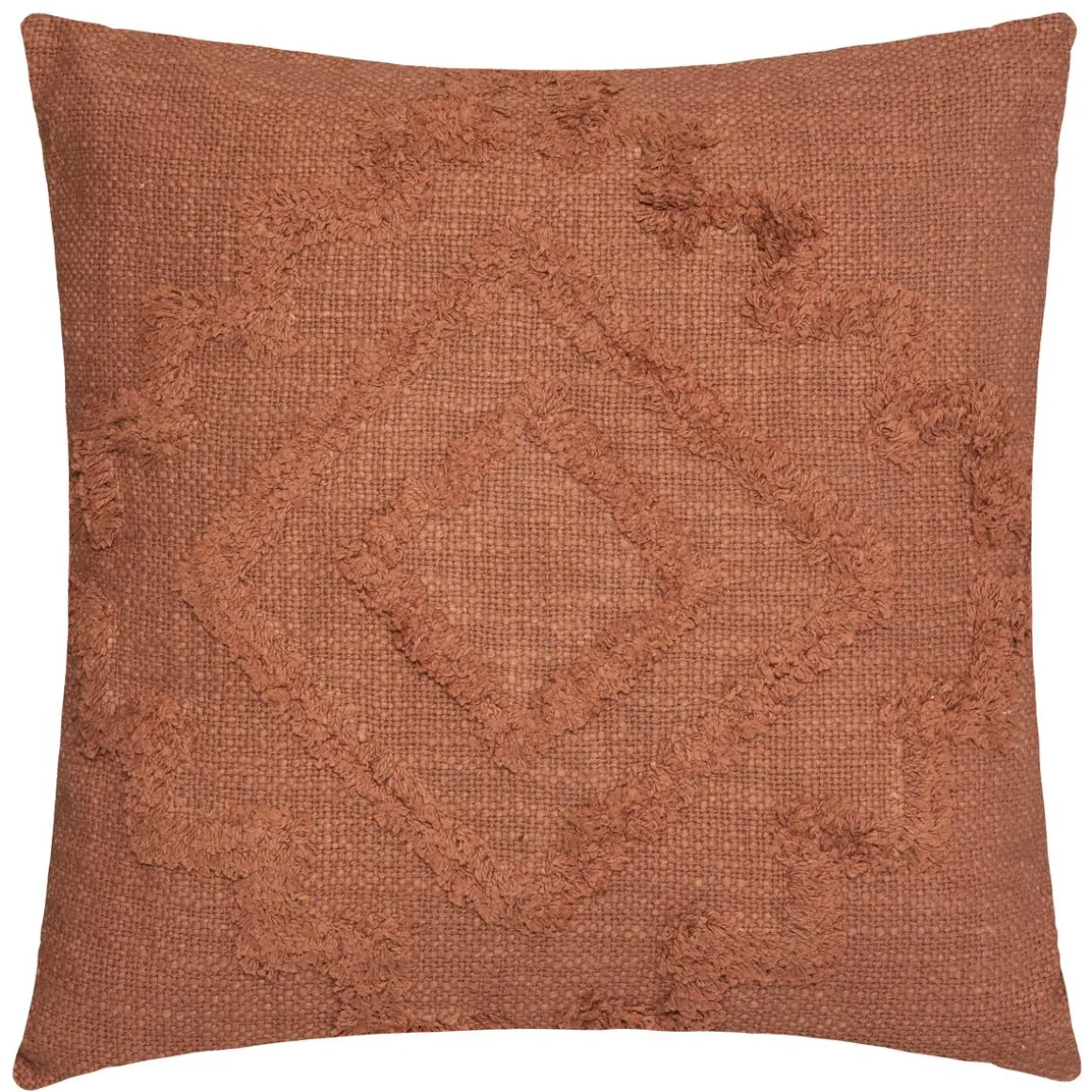 COUSSIN TUFTE INCA TERRACOTTA 40X40CM