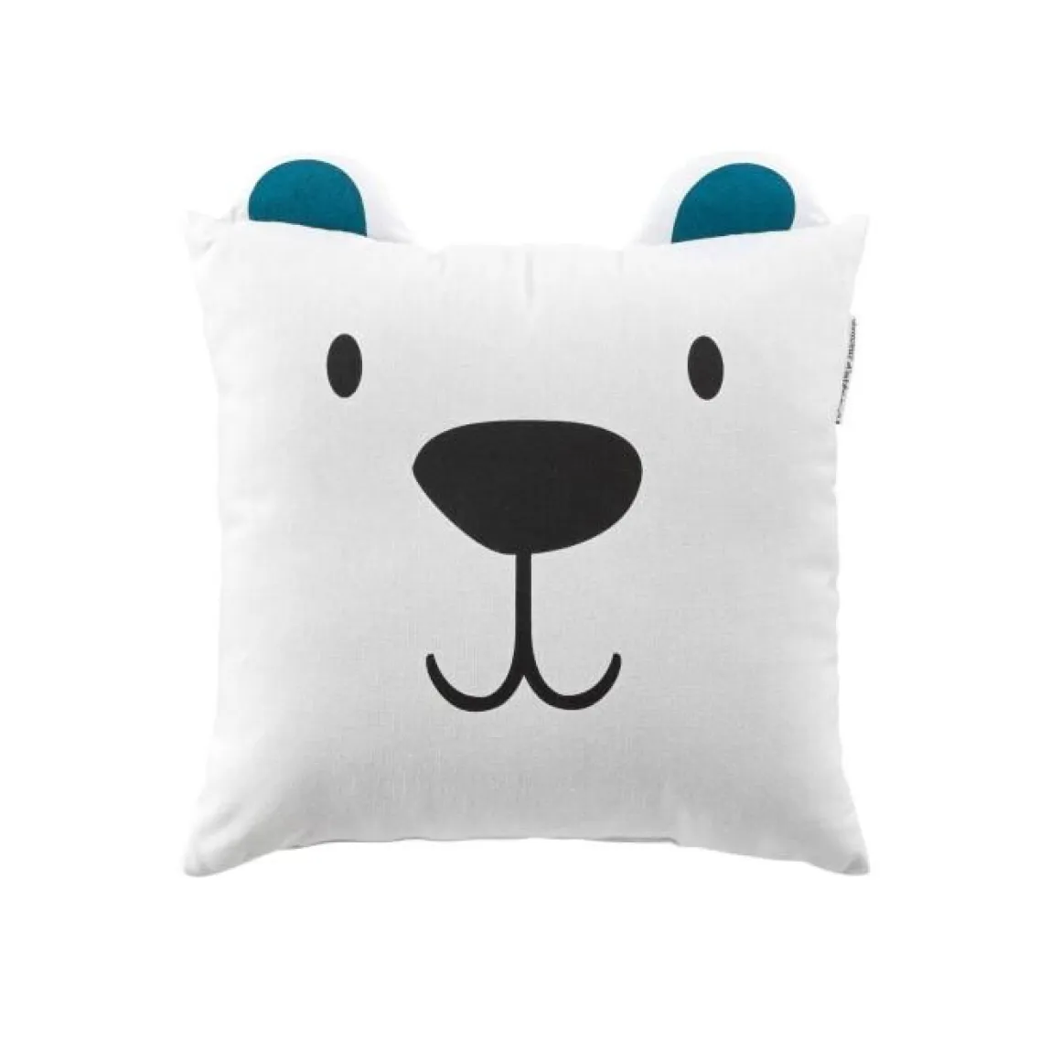 COUSSIN 40X40CM COTON IMPRIME IGLOO