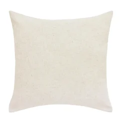 COUSSIN 60X60CM EFFET LIN TISSE NANDO NATUREL