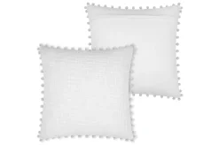 COUSSIN 40X40CM SANCHEZ BLANC