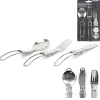 COUVERT PLIABLE A EMPORTER INOX X3 PIECES