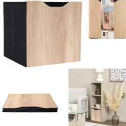 CUBE DE RANGEMENT PLIABLE KLAUS BALI 30X30CM