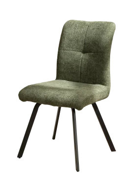 CYRIELLE CHAISE VERT PIEDS METAL NOIR UF885 09