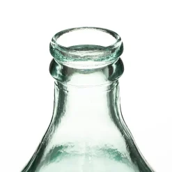 DAME JEANNE VERRE RECYCLE TRANSPARENT H.56CM