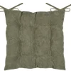 DANDY GALETTE 9 POINTS 38X38X5CM KAKI
