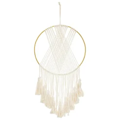 DECO MURALE MACRAME SOLINE D.77X36CM