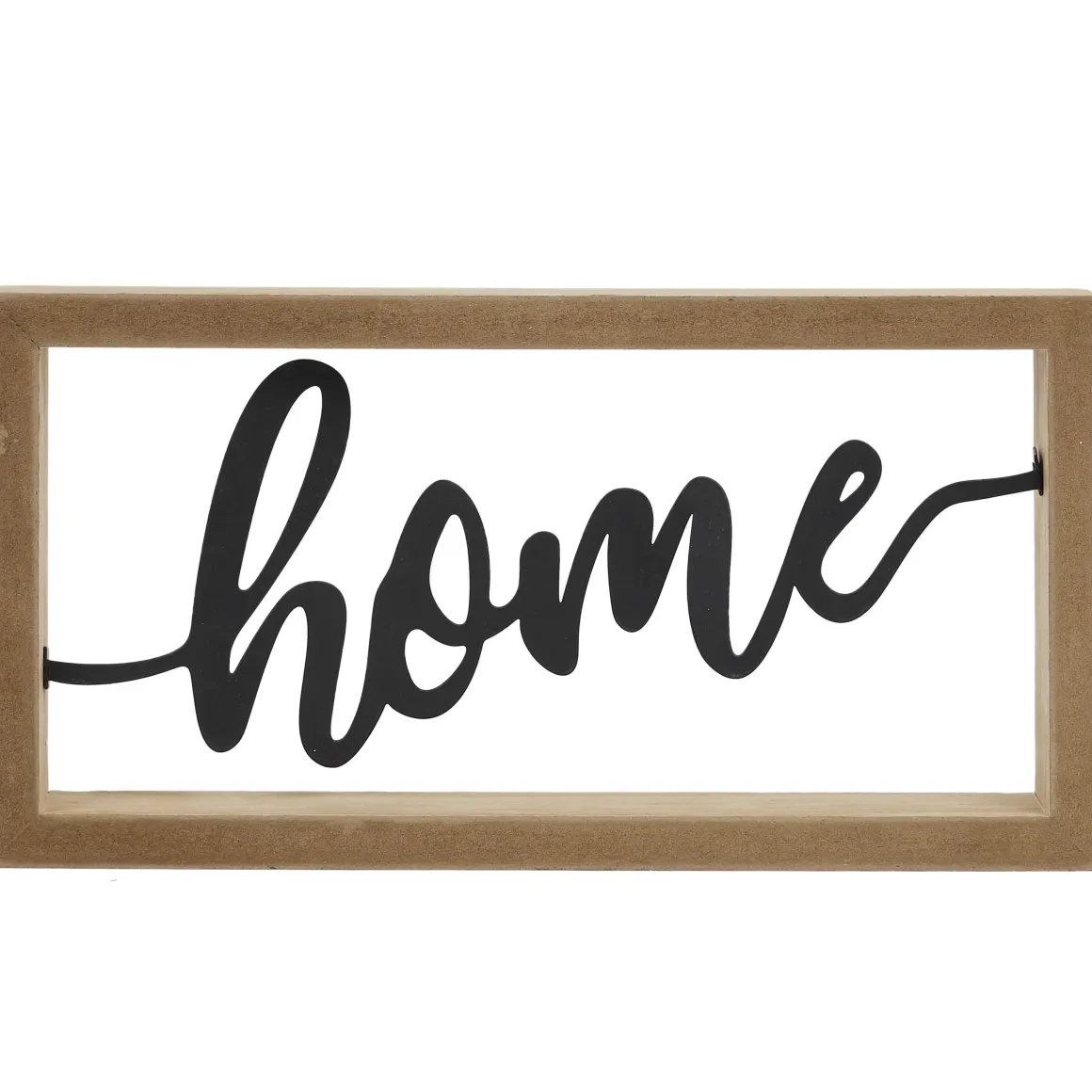 DECORATION MURALE HOME CADRE 25X13CM