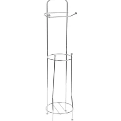 DEROULEUR ET RESERVE PAPIER WC METAL  CHROME