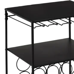 DESSERTE METAL PORTE BOUTEILLE