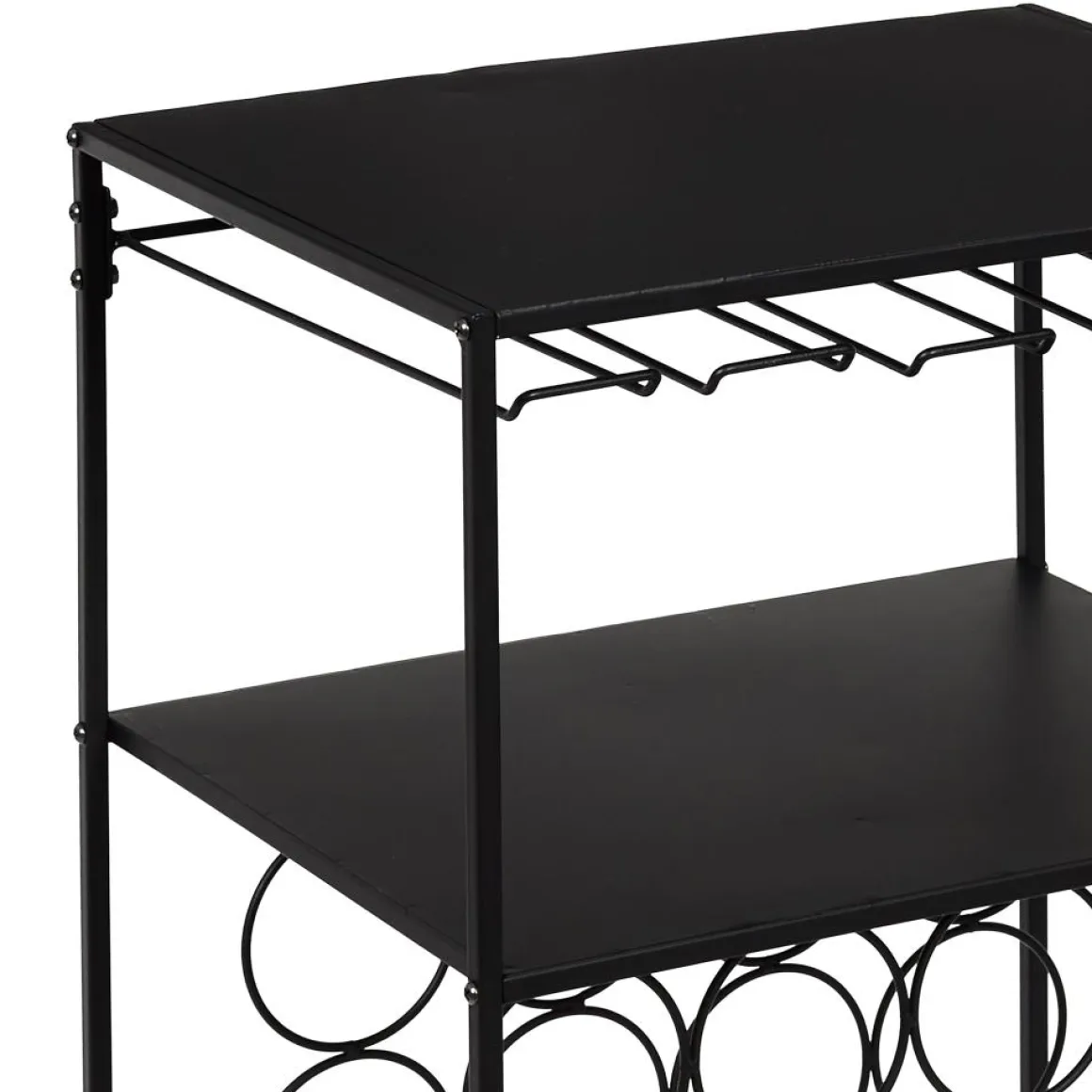 DESSERTE METAL PORTE BOUTEILLE