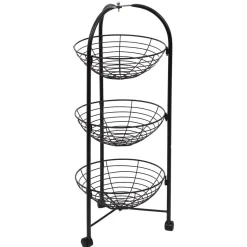 DESSERTE 3 NIVEAUX RONDE NOIRE