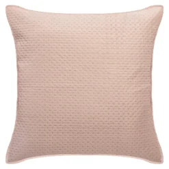 DESSUS DE LIT ET 2 TAIES DOLCE ROSE POUDRE 260X240CM