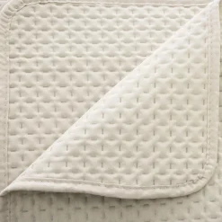 DESSUS LIT DOLCE 240X260CM 2 TAIES BEIGE