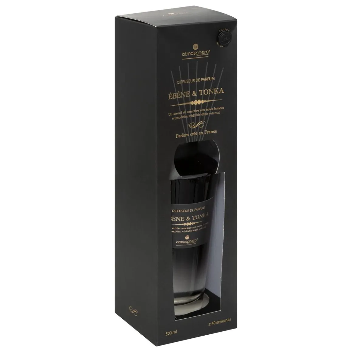 DIFFUSEUR VERRE ALMA TONKA 500ML