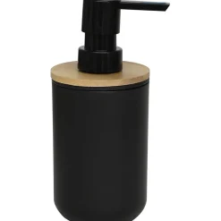 DISTRIBUTEUR A SAVON BAMBOU 300ML NOIR BAMBOU