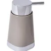 DISTRIBUTEUR A SAVON BASE CHROMEE TAUPE