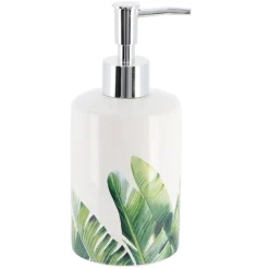 DISTRIBUTEUR A SAVON DOLOMITE ROND IMPRIME 320ML OASIS
