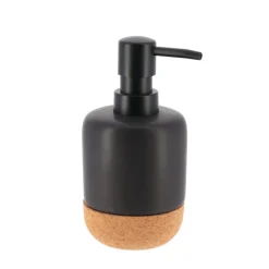 DISTRIBUTEUR A SAVON DOLOMITE ROND ET LIEGE 275ML NOIR LIEGE
