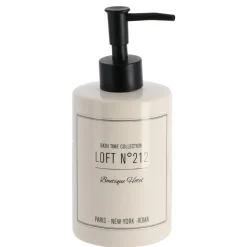 DISTRIBUTEUR A SAVON DOLOMITE ROND 320ML NEO RETRO BLANC