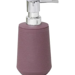 DISTRIBUTEUR A SAVON STRIE ABS ET RUBBER VIOLINE
