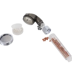 DOUCHETTE 1 FONCTON AVEC BILLES MINERALES TRANSPARENT