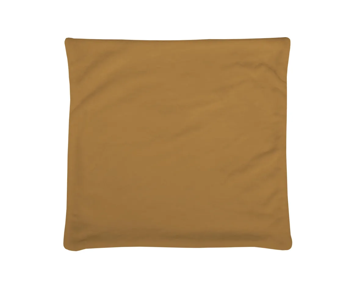 DOUDOU HOUSSE COUSSIN 40X40CM CAMEL