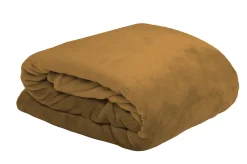 DOUDOU PLAID 130X160CM CAMEL