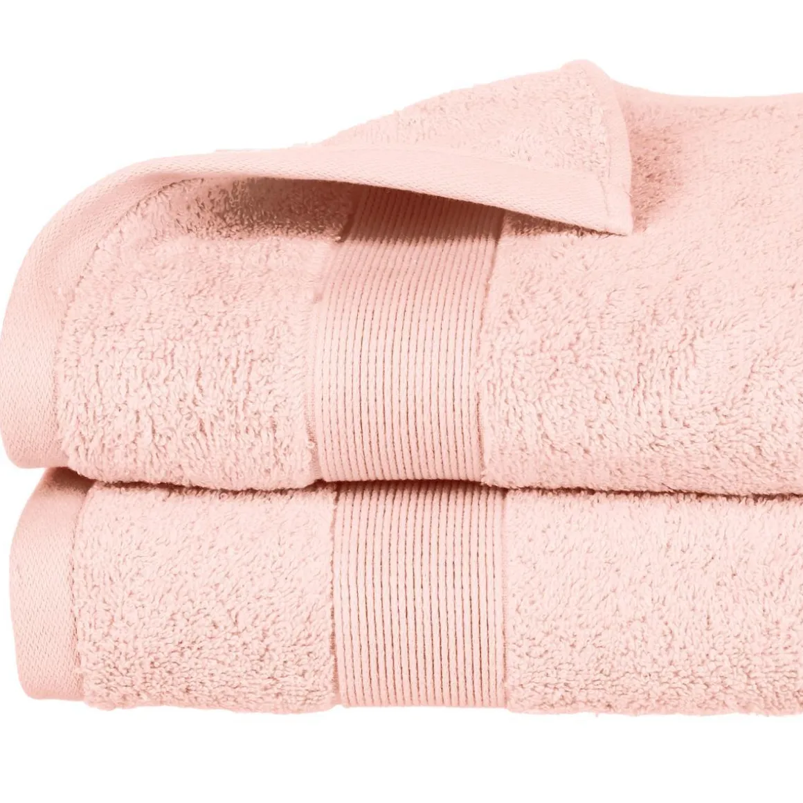 DRAP DOUCHE 450GR ROSE 70X130CM