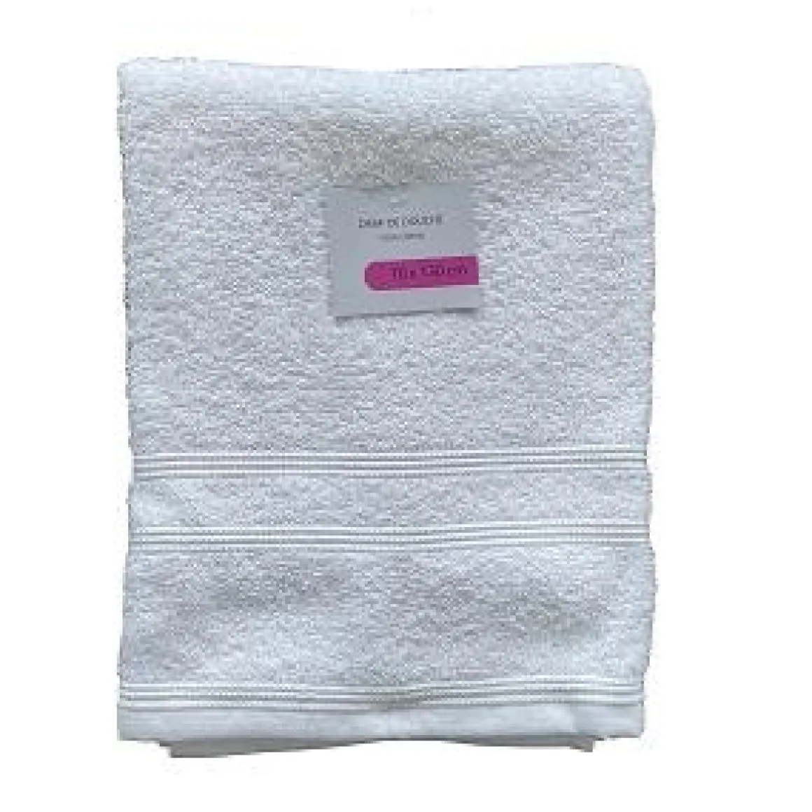 DRAP DOUCHE 70X130CM BLANC