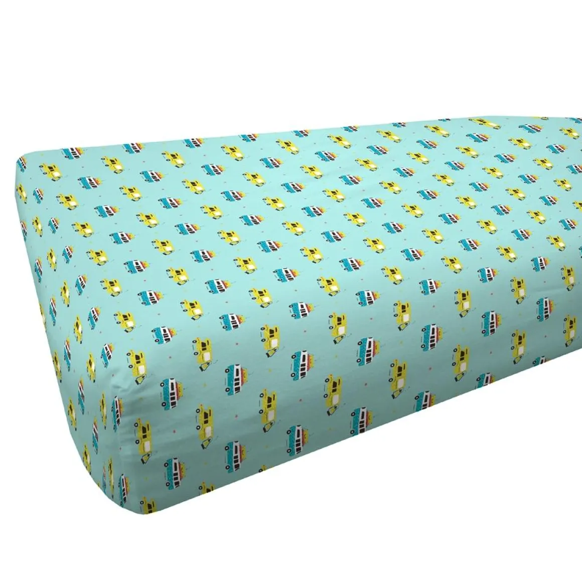 DRAP HOUSSE COTON BIO ENFANT 90X190CM BIVOUAK