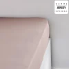 DRAP HOUSSE JERSEY 140X200CM ROSE